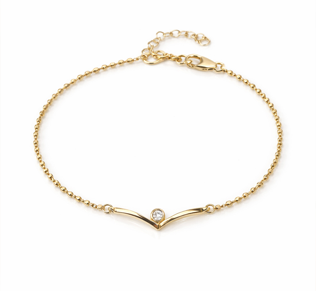 צמיד Whisper V עם יהלום